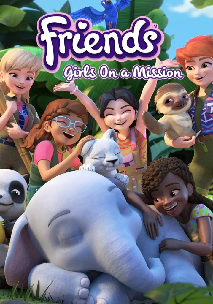 《乐高好朋友：女孩在行动 第三季》：友谊闪耀，创意无限！闺蜜冒险再升级，心灵成长之旅引人入胜！